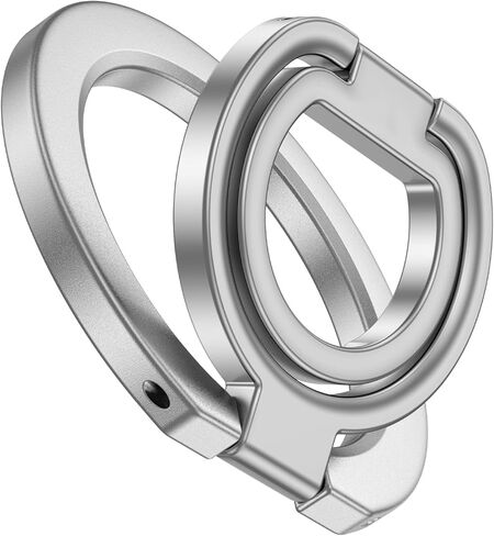 حامل حلقي للهاتف من MagSafe بمقبض مغناطيسي مزدوج الجوانب ومسند وحلقة مغناطيسية لهاتف Samsung S26 Ultra S26 S25 FE S24 Ultra iPhone 17e/17/16/15/14/13/12 Pro Max Google Pixel 10a 10 9 8 in Kuwait