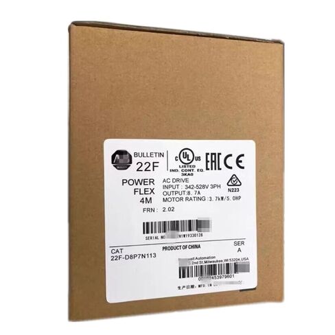 22F-D8P7N113 AC Drive 22FD8P7N113 4M Series 3.7KW 5Hp Sealed in Box One Year Warranty in Kuwait