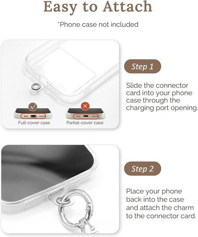 Crystal Star Phone Charm Wrist Strap, Glass Beaded Lanyard Wristlet, Hands-Free Bracelet Strap for iPhone & More Cases in Kuwait