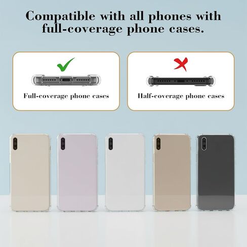 Metal Phone Tether Tabs, 4 Pack Phone Lanyard Tab Cellphone Lanyard Patches Stainless Steel Universal Cellphone Tether Tab for Most Smartphones Phones Lanyards Full Phones Case, Gold Black in Kuwait
