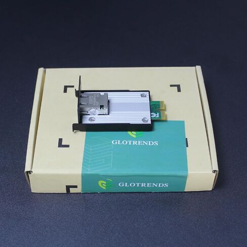 بطاقة شبكة GLOTRENDS ST7479 بسرعة 10 جيجابت في الثانية RJ45 مع وحدة تحكم Marvell AQC113 لـ Synology NAS، نفس عامل الشكل مثل E10G22-T1-Mini in Kuwait