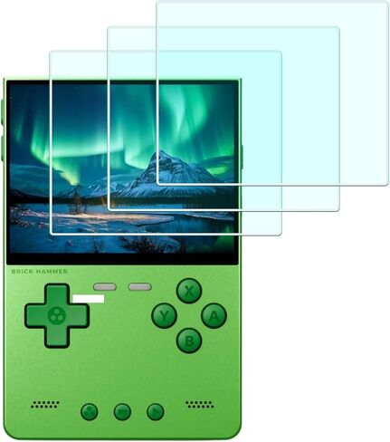 [3Pack] TRIMUI Brick Hammer Retro Handheld Game Console Screen Protector, 9H Hardness Tempered Glass Screen Protector, Scratch-Resistant, Bubble-Free, Dust-Proof in Kuwait