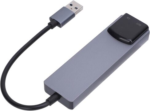 Fabater External USB Sound Card, 5.1 7.1 Channel Support Smart Noise Reduction 5. Channel External Sound Card, USB for Gaming with Optical Input Output for PC Laptop Home in Kuwait