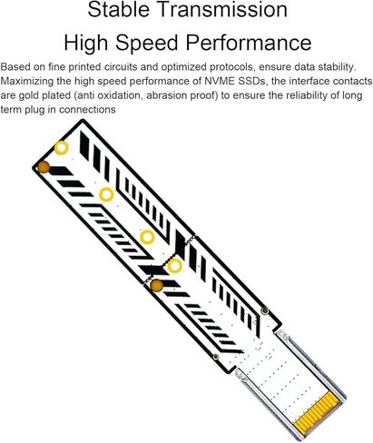 محول Zopsc M.2 NVMe SSD إلى CFE A محول M.2 Key Nvme SSD إلى CFE محول بطاقة تخزين مع جهات اتصال مطلية بالذهب لـ 2230 2242 2260 2280 SSDs ونظام التشغيل in Kuwait