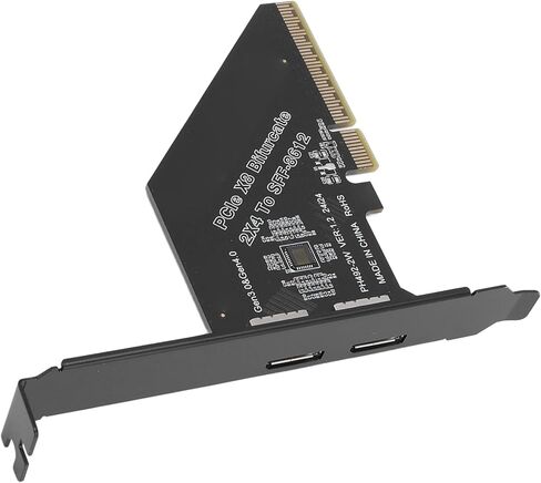 بطاقة محول Diyeeni PCIe x8 إلى Oculink SFF 8612 PCIe 4.0 128 GTs 8 Lane محول GPU خارجي eGPU NVMe SSD مع التوصيل والتشغيل لا حاجة إلى برامج تشغيل لنظام التشغيل Wins 10 11 OS in Kuwait