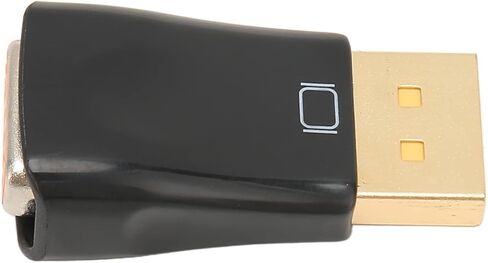 محول DisplayPort إلى VGA، 1920x1080 60 هرتز ذكر إلى موصل أنثى VGA لشاشة الكمبيوتر، وجهاز العرض، والتلفزيون عالي الدقة in Kuwait