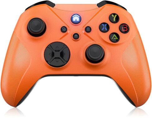 وحدة تحكم لاسلكية بديلة من Gamrombo لأجهزة Xbox One وXbox One X/One S/Xbox Series S/X، مع مقبس صوت/ماكرو/تيربو/اهتزاز مزدوج - تحتاج إلى الترقية (برتقالي) in Kuwait