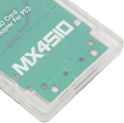 محول قارئ بطاقات MX4SIO SIO2SD TF لبطاقة الذاكرة، محول TF، محول بطاقة الذاكرة، قارئ بطاقة ذاكرة بديل ثابت مصنوع يدويًا لـ (أبيض) in Kuwait