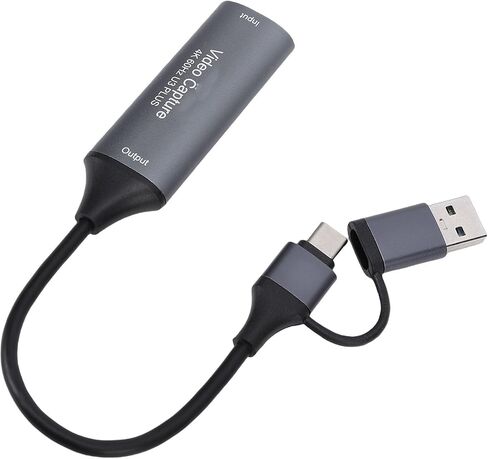 بطاقة فيديو LICAEVEY، 4K HD إلى USB C وبطاقة فيديو صوت USB 3.0 منخفضة الكمون مع التوصيل والتشغيل لمؤتمر تعليم الألعاب المتدفقة in Kuwait