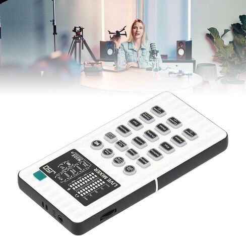 مغير الصوت، بطاقة صوت محمولة مع 9 مؤثرات صوتية، 8 أوضاع معدل صوت مباشر للألعاب عبر الهاتف والكمبيوتر الشخصي in Kuwait