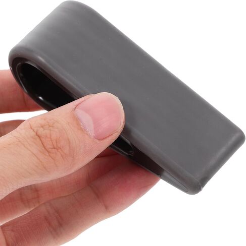 ULTECHNOVO حامل كمبيوتر محمول من السيليكون الأسود قابل للتعديل مع تصميم جيد التهوية لتبريد الكمبيوتر المحمول واستخدام المكتب المريح in Kuwait