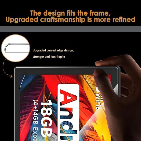 واقي شاشة Hianjoo مكون من قطعتين متوافق مع IWEGGO CP20PRO / CP20 Pro 10 بوصة/ Higrace C108 10.1/ Urao C108 10.1، زجاج مقسى [وضوح عالي الدقة] [9 صلابة] [مضاد للخدش] in Kuwait