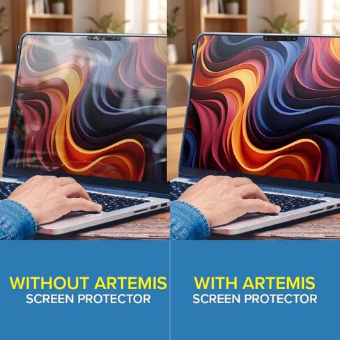 Matte Anti Glare screen protector for Dell Latitude 7450 14 Inch Laptop Anti-Fingerprint, Multi-Layer Premium Protection, Easy Install, 2-Pack in Kuwait
