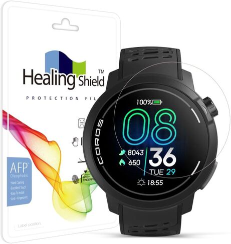 واقي شاشة Muellery Healingshield مضاد لبصمات الأصابع ومضاد للوهج متوافق مع COROS PACE Pro in Kuwait