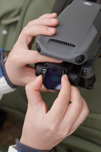 NiSi True Color ND8/PL لـ DJI Mavic 3 | 3-فلتر استقطابي ذو كثافة محايدة للتصوير الفوتوغرافي والفيديو بدون طيار in Kuwait