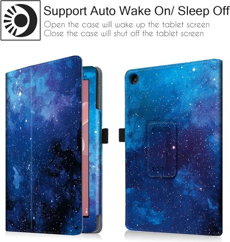 غطاء حماية قابل للطي للجيل السابق 8 بوصات Fire HD 8 Tablet [الجيل الثامن / السابع / السادس إصدار 2018/2017 / 2016] (BlueSky) in Kuwait