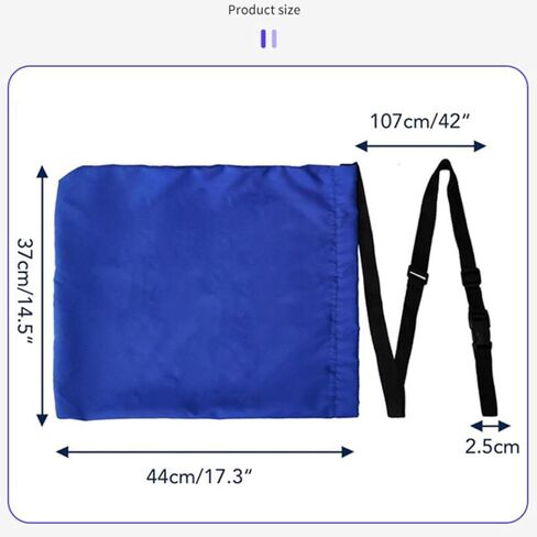 Baoblaze Empty Beach Umbrella Sandbag,Sand Anchor Weight,Portable Weight Bag,Fillable Sand Bag for Outdoor Indoor Garden Hiking Canopy in Kuwait