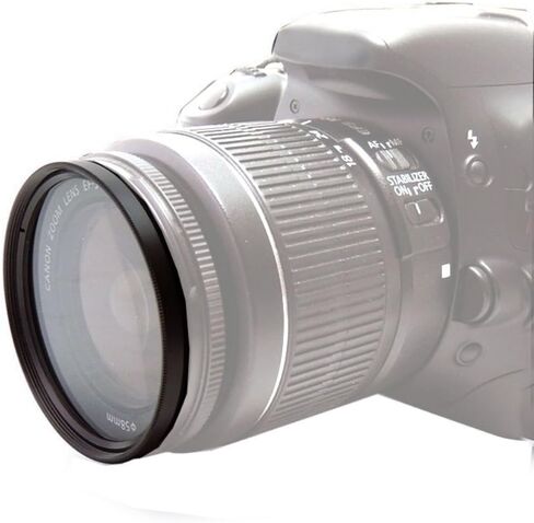 فلتر حماية متعدد الطبقات للأشعة فوق البنفسجية مقاس 67 مم لكاميرات Canon Rebel T6i وT6s وT7i وEOS 80D وEOS 77D مع عدسة Canon EF-S مقاس 18-135 مم عبارة عن عدسة STM in Kuwait