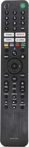 جهاز تحكم عن بعد RMF-TX520U متوافق مع سوني برافيا - التحكم الصوتي، إعداد سهل - يعمل مع تلفزيون برافيا الذكي، موديلات تلفزيون أندرويد/الإنترنت X800H، X900H، X950H، A8H، Z8H in Kuwait