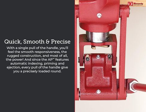 Hornady Lock-N-Load AP Press Loader – Ammunition Reloading Press with Quick Change Lock-N-Load Bushing System, EZ-JECT System and Powder Measure – Enjoy Fast and Reliable Reloading – Item 095100 in Kuwait