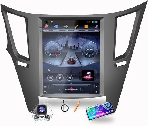 لسوبارو ليجاسي Outback 2010-2014 LHD (قاعدة) Tesla Style CarPlay Android Auto Navigation Stereo GPS Radio Camera 9.7 "IPS Touchscreen Headunit Tablet Media Player، إذا كان ذلك ممكنًا، رباعي النواة 2G+64G in Kuwait