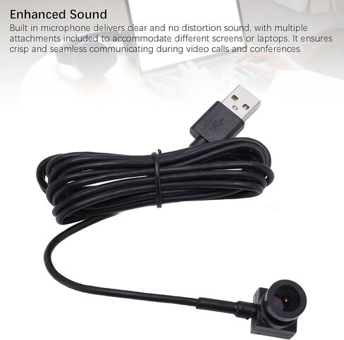 كاميرا ويب مركزية 1080P 2MP HD بكسل مدمجة في ميكروفون مدمج USB كاميرا ويب للاتصال بالعين لأجهزة الكمبيوتر المحمول in Kuwait