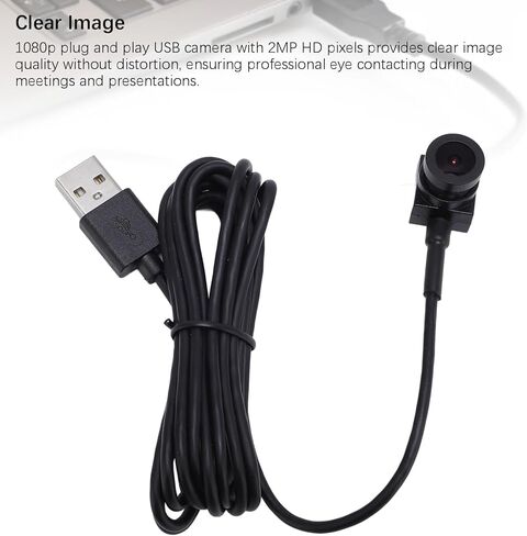 كاميرا ويب مركزية 1080P 2MP HD بكسل مدمجة في ميكروفون مدمج USB كاميرا ويب للاتصال بالعين لأجهزة الكمبيوتر المحمول in Kuwait