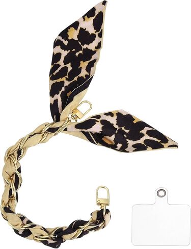uxcell Scarf Cell Phone Wristlet Chain Strap, Phone Wrist Lanyard with Tether Tabs in Saudi Arabia