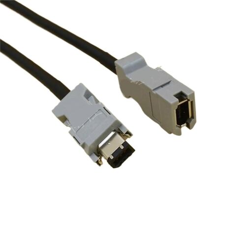 Encoder Cable for Servo Motor JZSP-CMP00-03 JZSP-CMP00-05 JZSP-CMP00-08 IEEE1394 6 Pin Connector(3Meter) in Kuwait