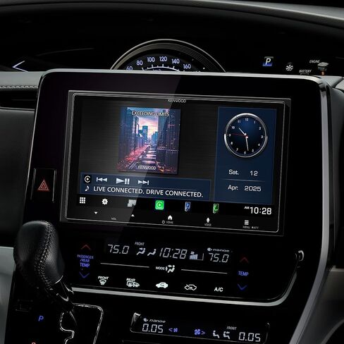 KENWOOD DMX8710S Digital Multimedia Receiver, 6.92" Capacitive Touchscreen, Wireless Apple CarPlay & Android Auto, Bluetooth 5.3, SiriusXM Ready, High-Res Audio, Dual Camera Inputs in Kuwait