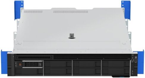 RackSolutions 2U Cobra 115-A حاجز منزلق جاف لـ Dell - متوافق مع خوادم PowerEdge 2U Dell، ويدعم رفوف ذات عمودين و4 أعمدة in Kuwait