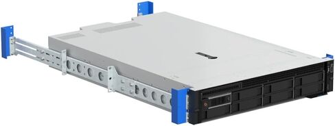 RackSolutions 2U Cobra 115-A حاجز منزلق جاف لـ Dell - متوافق مع خوادم PowerEdge 2U Dell، ويدعم رفوف ذات عمودين و4 أعمدة in Kuwait