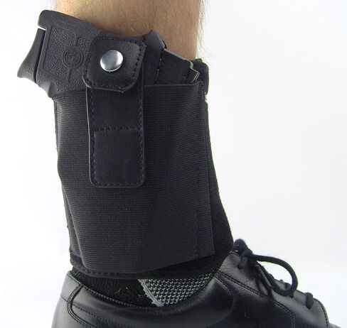 Ultimate Ankle Holster by ComfortTac, Compatible with Glock 42, 43, 36, 26, Smith and Wesson Bodyguard .380.38, Ruger LCP, LC9, Sig Sauer, and Similar Guns in Kuwait