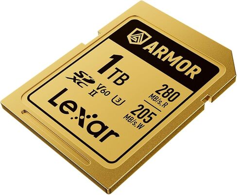 بطاقة ذاكرة Lexar Armor Gold سعة 1 تيرابايت UHS-II V60 SDXC in Kuwait