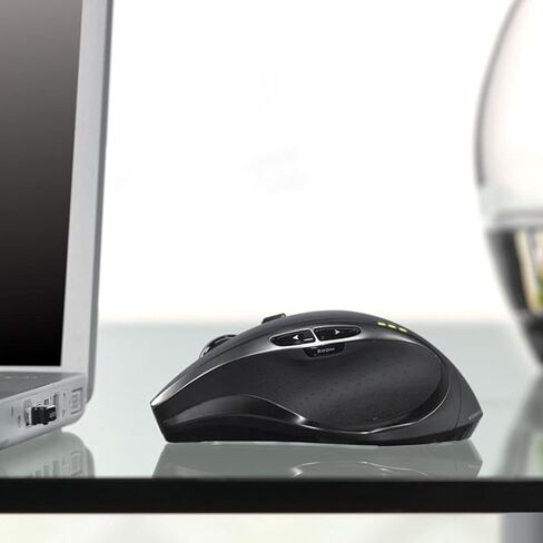 لوجيتك مجموعة الأداء اللاسلكي MX800، لوحة مفاتيح بإضاءة خلفية، ماوس USB لاسلكي للكمبيوتر الشخصي in Kuwait