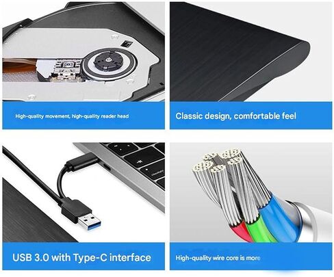 إصدار USB خارجي يعمل على موقد التشغيل الساخن القابل للتبديل متوافق مع ترتيبات منصة الكمبيوتر /10/8.1/7 السريعة in Kuwait