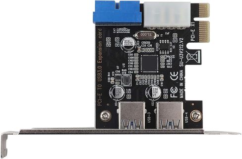 محول بطاقة توسيع PCIE إلى USB3.0 يتميز بسهولة التركيب وسرعات نقل البيانات السريعة للفتحات المتوافقة، وهو مثالي للمستخدمين in Kuwait