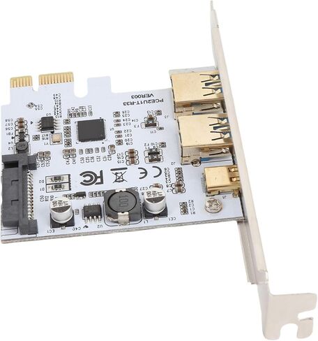 بطاقة توسيع USB 3.2 Gen 1 Type C، محول اللوحة الأمامية 19-Pin بسرعة 5 جيجابت في الثانية مع منفذين للوحة الأم للكمبيوتر الشخصي، نقل البيانات عالي السرعة، شريحة VL815 in Kuwait