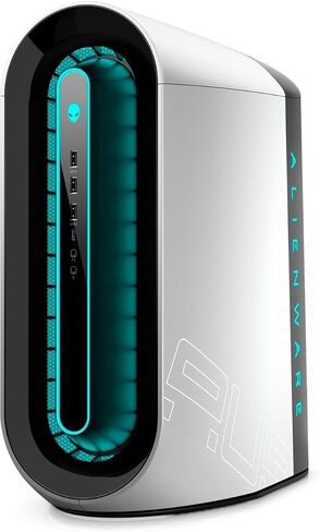 كمبيوتر مكتبي Dell Alienware Aurora R12 | Core i5-11400F - محرك الأقراص الصلبة 1 تيرابايت HDD - ذاكرة الوصول العشوائي 16 جيجابايت - Nvidia GeForce RTX 3060 Ti | 6 مراكز بسرعة 4.4 جيجا هرتز - 8 جيجا بايت GDDR6 Win 11 Home White (متجدد) in Kuwait