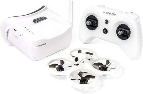 مجموعة BETAFPV ELRS V3 Cetus X Betaflight FC FPV مع نظارات إرسال LiteRadio 3 VR03 مع وظيفة تسجيل DVR، مجموعة RTF المتقدمة المدعومة بقوة 2S للمبتدئين في FPV للطيران بشكل أسرع in Kuwait