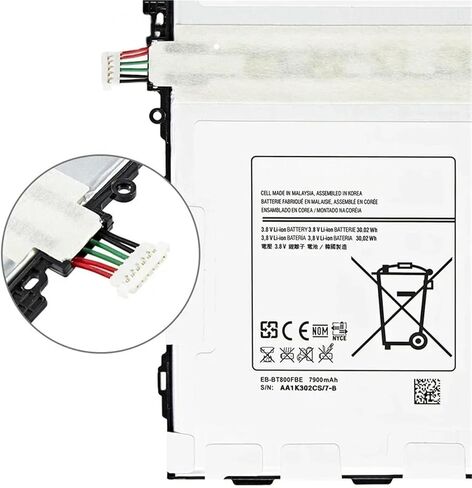 بطارية EB-BT800FBE EB-BT800FBU/FBC لجهاز Tab S 10.5 SM-T805C/T800/T801/T805/T807 مع الأدوات in Kuwait