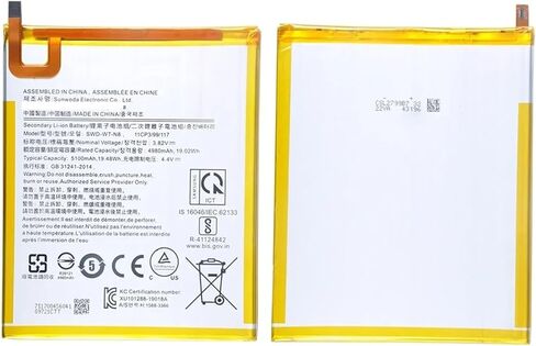 SWD-WT-N8 5100mAh Replacement Battery for Tab A 8.0 2019 SM-T290 T290 T295+Tools in Kuwait
