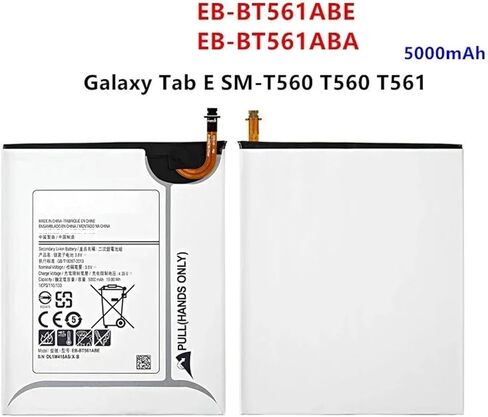 بطارية EB-BT561ABE EB-BT561ABA بقدرة 5000 مللي أمبير في الساعة لجهاز Tab E T560 T561 SM-T560 مع أدوات in Kuwait