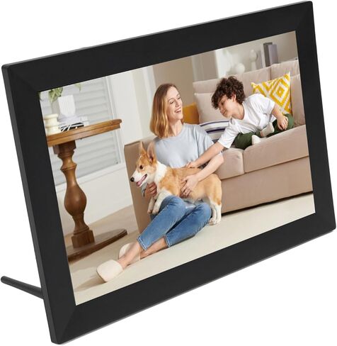 Yunseity 13.3 Inch Digital Picture Frame, WiFi Smart Photo Frame with 32GB Storage LCD Touchscreen Auto Rotate, for APP Home Office (US Plug) in Kuwait