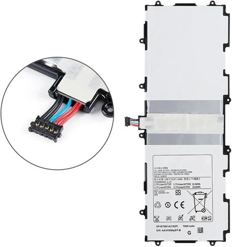 SP3676B1A 7000mAh Battery for Note 10.1 GT-N8000 N8005 N8010 N8013 N8020 P7500 P7510 P5100 P5113 in Kuwait