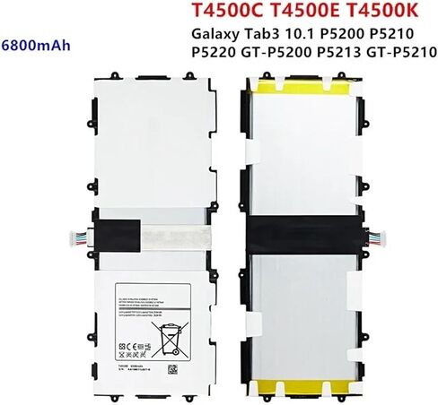 بطارية T4500C T4500E T4500K بقدرة 6800 مللي أمبير في الساعة لجهاز Tab3 P5200 P5210 P5220 P5213 مع الأدوات in Kuwait