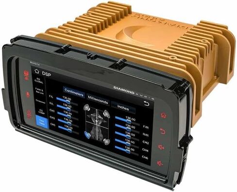 استبدال راديو Diamond Audio MSHD14 Plug & Play متوافق مع موديلات الرحلات HD 2014-2023 - مستقبل الوسائط الرقمية مع Apple CarPlay وAndroid Auto وBluetooth in Kuwait