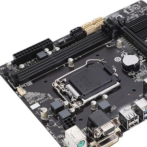 لوحة أم Dpofirs Micro ATX، لوحة أم للكمبيوتر LGA 1150 DDR3 1600 ميجا هرتز مع منافذ USB3.0 USB2.0 in Kuwait