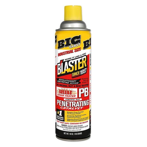 B'llaster PB اختراق زيوت التشحيم الكبير للعمل السريع على البراغي الصدئة أو المضبوطة وأجزاء الماكينة ، 18 أوقية ، حزمة 6 in Kuwait