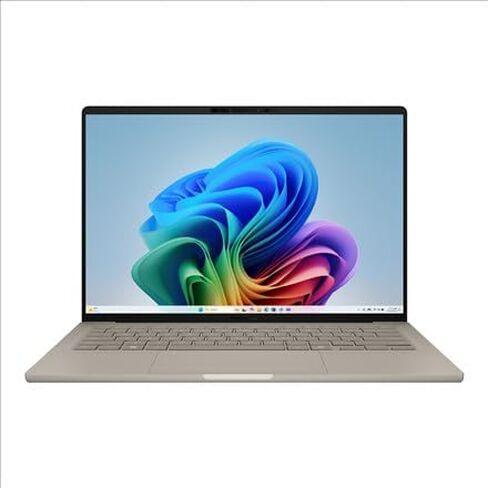 كمبيوتر محمول ASUS Zenbook 14 OLED / 14 بوصة WUXGA OLED/Qualcomm Snapdragon X Plus 8-Cores/Qualcomm Snapdragon X Plus Adreno Graphic / 16 جيجابايت LPDDR5 2 تيرابايت SSD/Backlit KB Thunderbolt 4 WiFi 6E / Win11 Pro in Kuwait